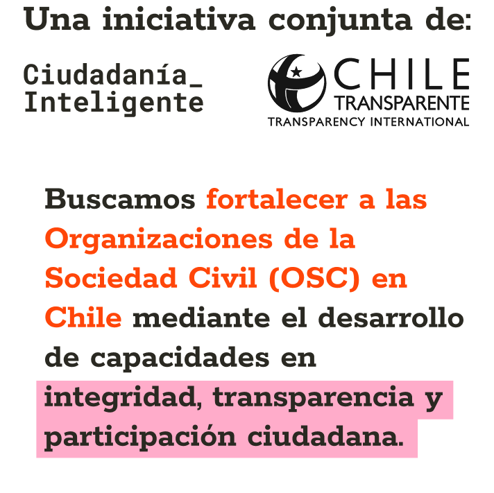 Descripción de la iniciativa Transparentes y sus objetivos